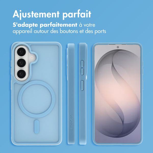 imoshion Coque Color Guard avec MagSafe Samsung Galaxy S26 - Bleu clair