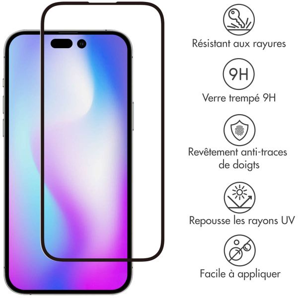 Selencia Protection d'écran premium en verre trempé durci iPhone 14 Pro