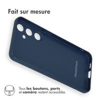 imoshion Coque Couleur Samsung Galaxy S24 Plus - Bleu foncé