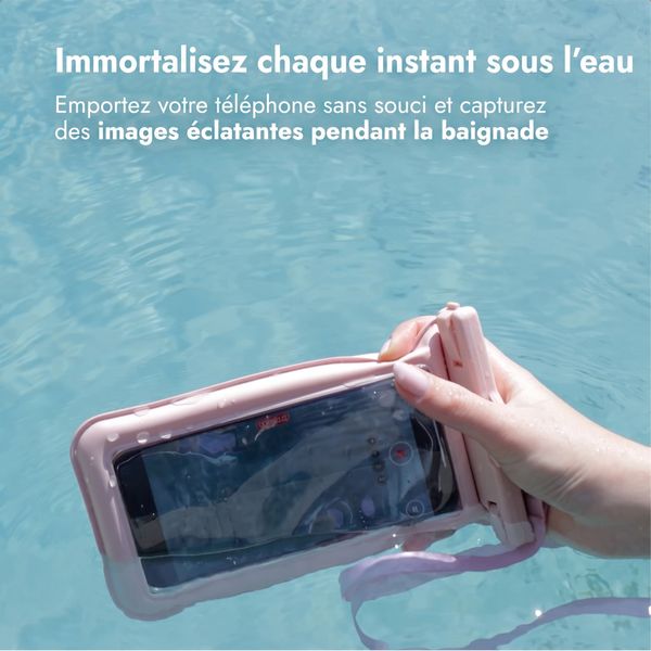 imoshion Floating Waterproof Pouch - Coque de téléphone universelle étanche - Rose