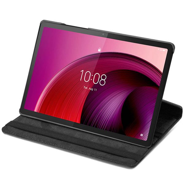 Concevez votre propre coque rotative à 360° Lenovo Tab M10 5G - Noir