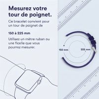 imoshion Bracelet magnétique milanais Fitbit Charge 5 - Taille M - Doré