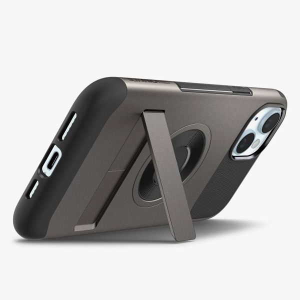 Spigen Coque Slim Armor MagSafe Apple iPhone 15 / 14 / 13 - Gunmetal