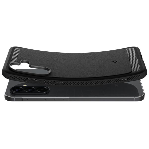 Spigen Coque Rugged Armor Samsung Galaxy A56 - Matte Black
