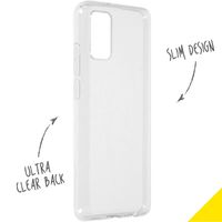 Accezz Coque Clear Samsung Galaxy A02s - Transparent