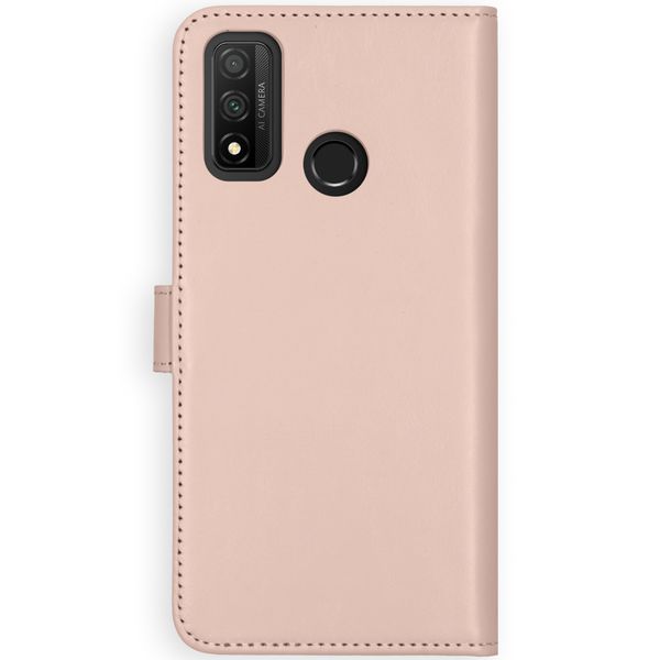 Selencia Étui de téléphone portefeuille en cuir véritable Huawei P Smart (2020)