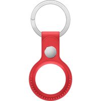 Apple Leather Key Ring Apple AirTag - Red