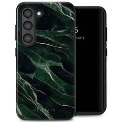 Selencia Coque arrière Vivid Samsung Galaxy S23 - Chic Marble Quartz