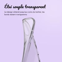 Coque personnalisée avec un cœur iPhone 16 - Transparent