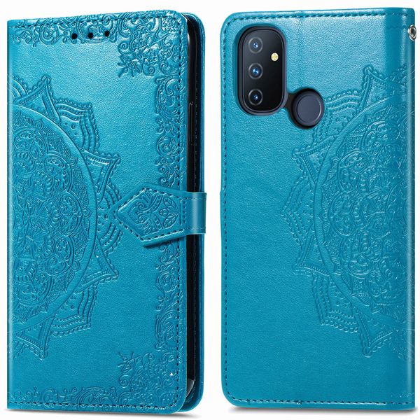 imoshion Etui de téléphone portefeuille Mandala OnePlus Nord N100