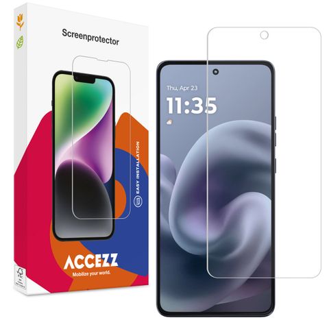 Accezz Protection d'écran en verre trempé Motorola Moto G86 (Power)