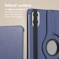 imoshion Coque tablette rotatif à 360° Xiaomi Redmi Pad 2 Pro - Bleu foncé