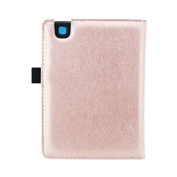 imoshion Etui portefeuille Luxe unie Kobo Aura Edition 2 - Rose