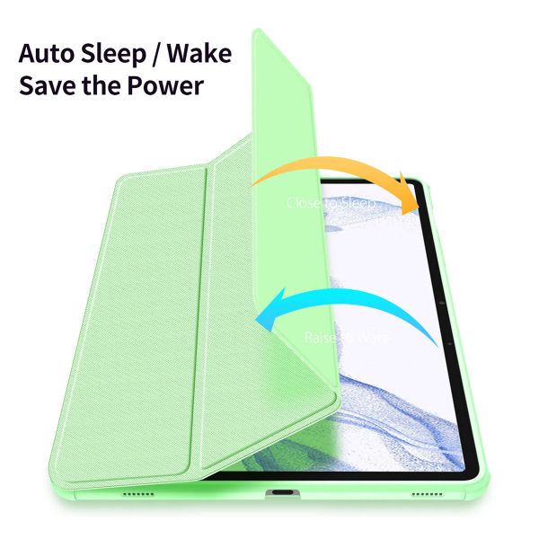 Dux Ducis Coque tablette Toby Samsung Galaxy Tab S8 / S7 - Vert