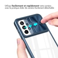 imoshion Coque arrière Camslider Samsung Galaxy A33 - Bleu foncé