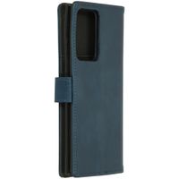 imoshion Étui de télephone portefeuille de luxe Samsung Galaxy Note 20 Ultra - Bleu foncé