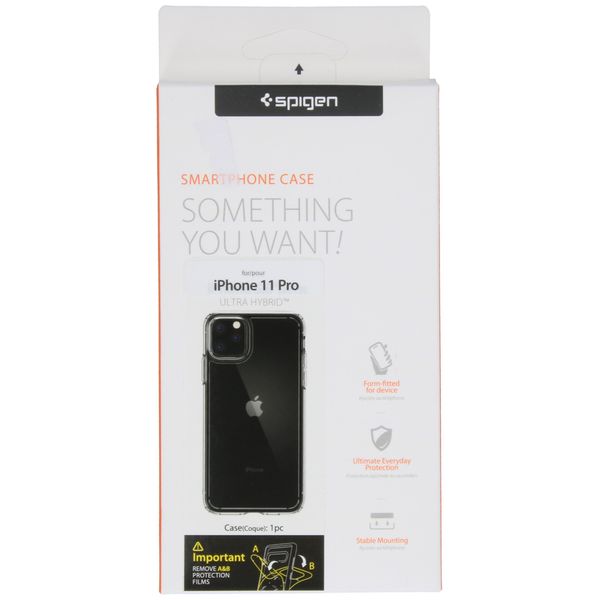 Spigen Coque Ultra Hybrid Apple iPhone 11 Pro - Transparent