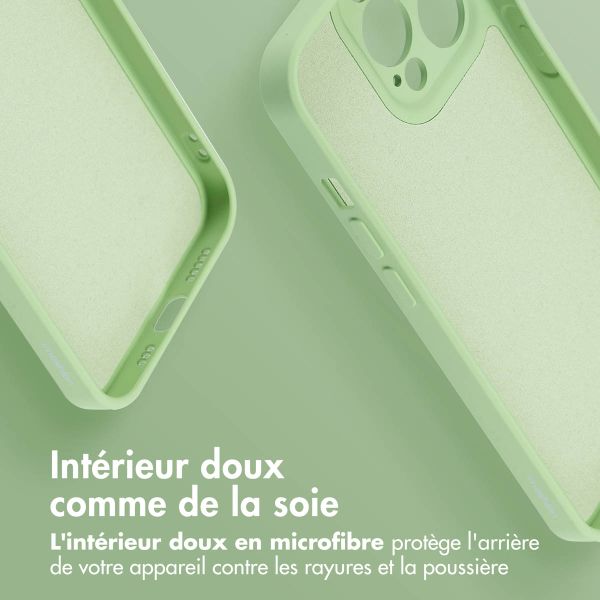imoshion Coque Couleur avec MagSafe Apple iPhone 13 Pro - Vert