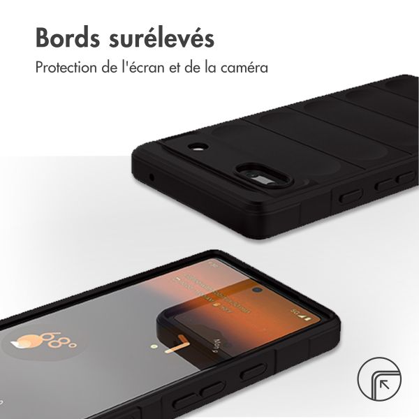 imoshion Coque arrière EasyGrip Google Pixel 6a - Noir