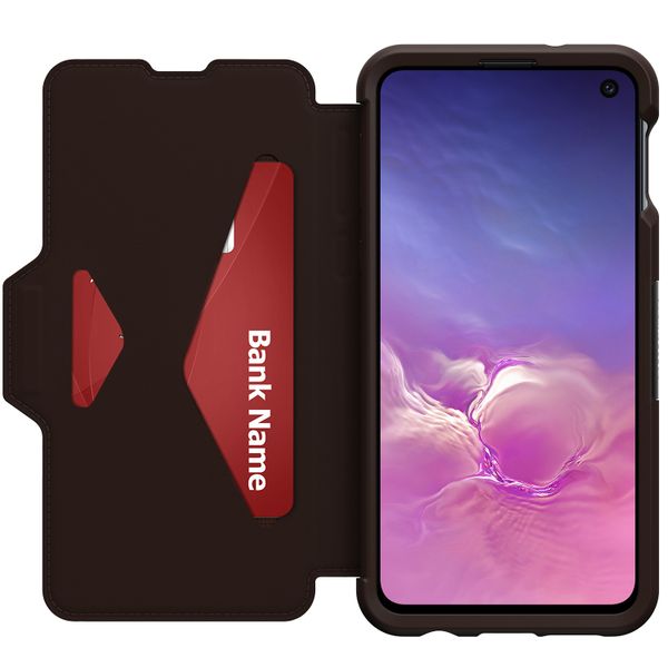 OtterBox Étui de téléphone Strada Samsung Galaxy S10e - Brun