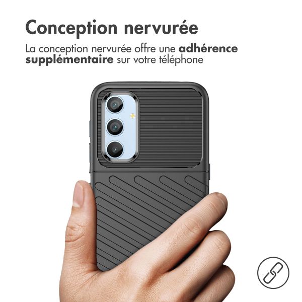 imoshion Coque Arrière Thunder pour Samsung Galaxy A54 (5G) - Noir