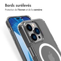 Accezz Coque Clear avec MagSafe Apple iPhone 14 Pro Max - Transparent