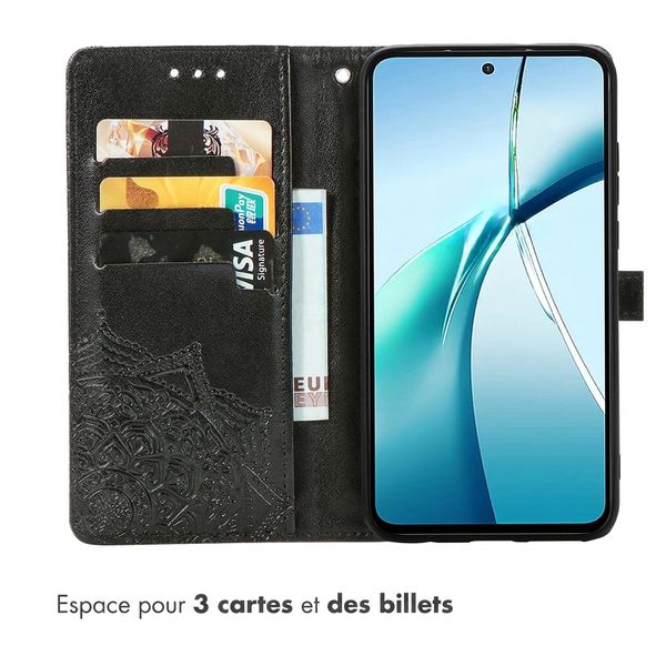 imoshion Etui de télephone Mandala Xiaomi Poco X8 Pro - Noir