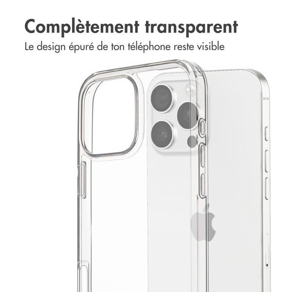 imoshion Coque Stand iPhone 16 Pro Max - Transparent