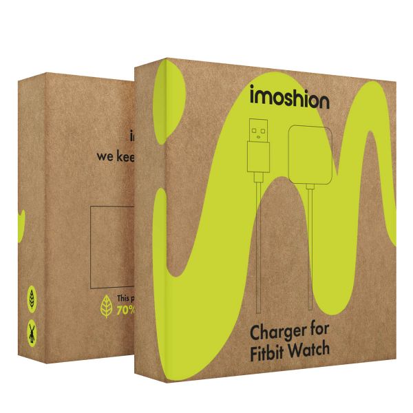 imoshion Câble de chargement USB-A Fitbit Charge 6 / Charge 5 / Luxe - 0,5 mètre