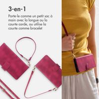 imoshion Etui de télephone portefeuille avec cordon Samsung Galaxy A16 - Rouge