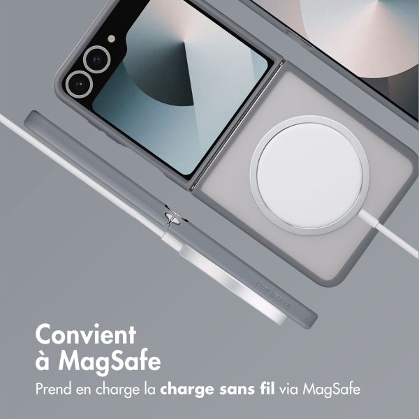 imoshion Coque Color Guard avec MagSafe Samsung Galaxy Z Flip 7 - Gris