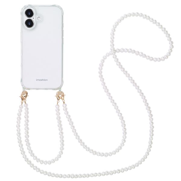 imoshion Coque avec dragonne + ﻿bracelet iPhone 16 - Perles