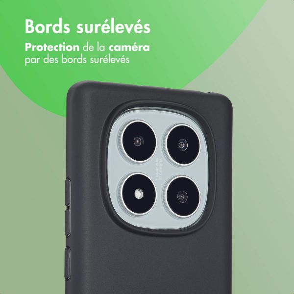 imoshion Coque Couleur Xiaomi Redmi Note 14 Pro (5G) - Noir