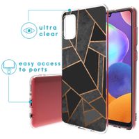 imoshion Coque Design Samsung Galaxy A31 - Black Graphic