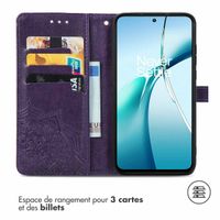 imoshion Etui de téléphone portefeuille Mandala Oppo Find X8 Pro - Violet