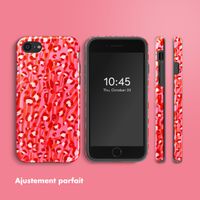 Selencia Coque arrière Vivid Tough iPhone SE (2022 / 2020) / 8 / 7 - Wild Spots Lipstick