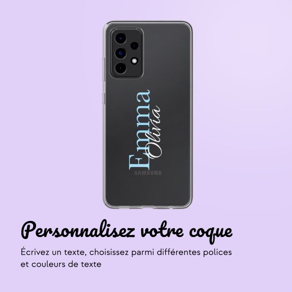 Coque avec votre propre photo et/ou texte Samsung Galaxy A52(s) (5G/4G) - Naam