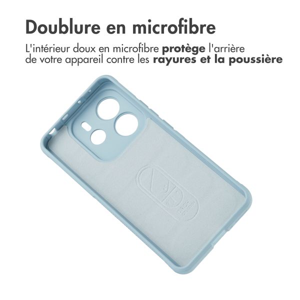 imoshion EasyGrip Backcover Xiaomi Redmi Note 14 (5G) - Bleu clair