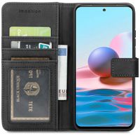 imoshion Étui de téléphone portefeuille Xiaomi Redmi Note 10 Pro - Noir