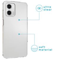 imoshion Coque silicone Motorola Moto G73 - Transparent