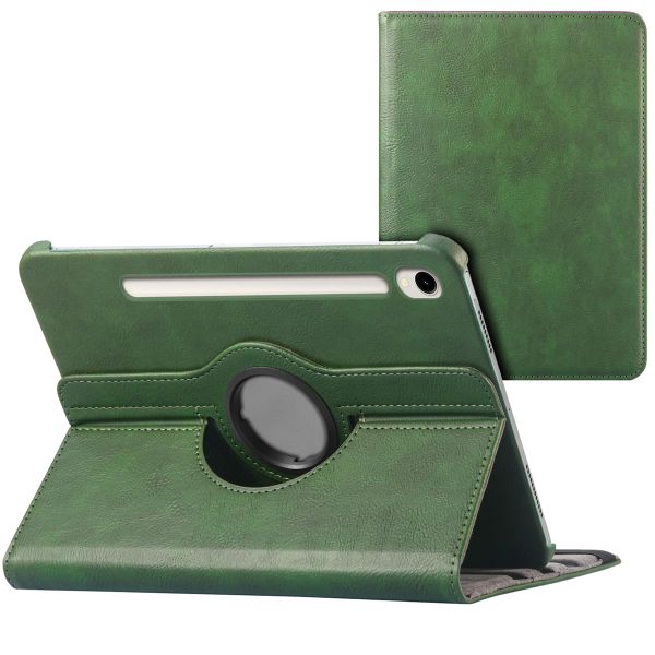 imoshion Coque tablette rotatif à 360° Samsung Galaxy Tab S10 Plus / Tab S9 Plus / Tab S9 FE Plus - Vert