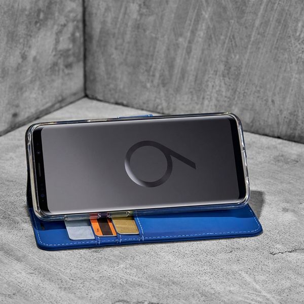 Accezz Étui de télephone Wallet Apple iPhone 11 Pro Max - Bleu