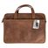 Accezz Leather Sac ordinateur 16 pouces - Cognac