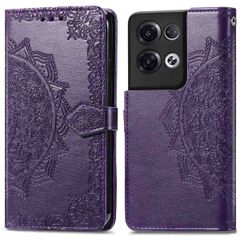 imoshion Etui de télephone Mandala Oppo Reno 8 Pro 5G - Violet