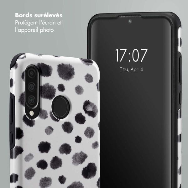 Selencia Coque arrière Vivid Huawei P30 Lite - Trendy Leopard