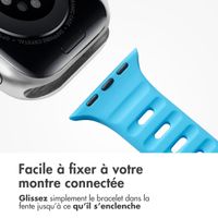 imoshion Bracelet en silicone Active Sport Apple Watch Series 1-9 / SE (38/40/41 mm) | Series 10 (42 mm) - Bleu