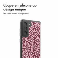 imoshion Coque Design Samsung Galaxy S21 FE - Bloom Love Blush