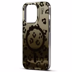 iDeal of Sweden Coque miroir avec MagSafe Apple iPhone 15 Pro - Leo Ombre