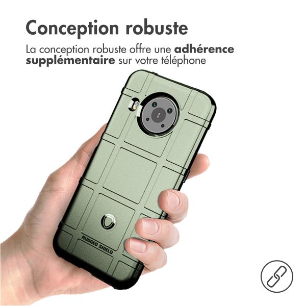 imoshion Coque Arrière Rugged Shield Nokia X10 / X20 - Vert