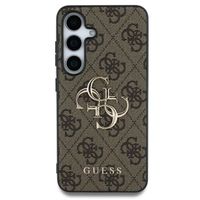 Guess Coque 4G Metal Logo Backcover Samsung Galaxy S25 - Marron